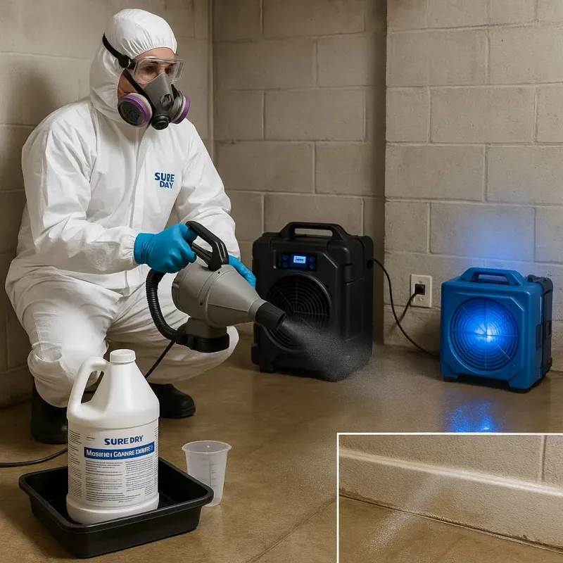 Sanitization and Odor Removal process in Coronado, CA
