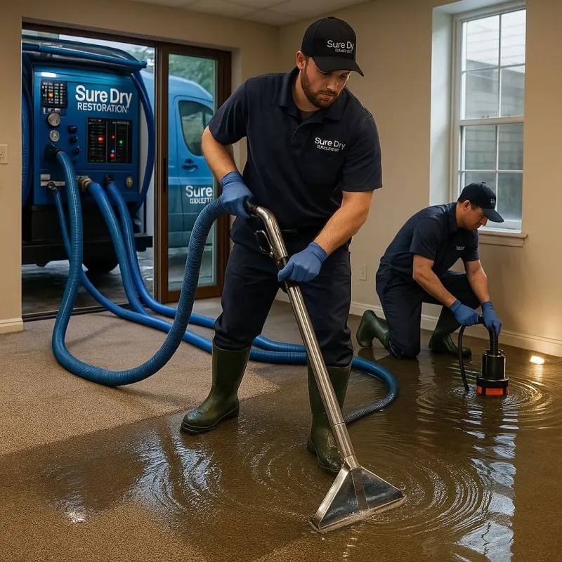 Water Extraction and Removal process in Coronado, CA